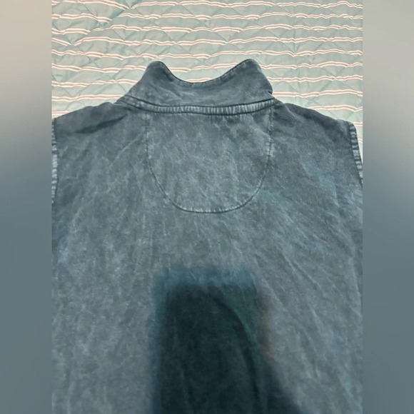 Michael Leu Collection Vintage Art To Wear Button Down Patch Detail Vest Top Sma - Picture 9 of 12